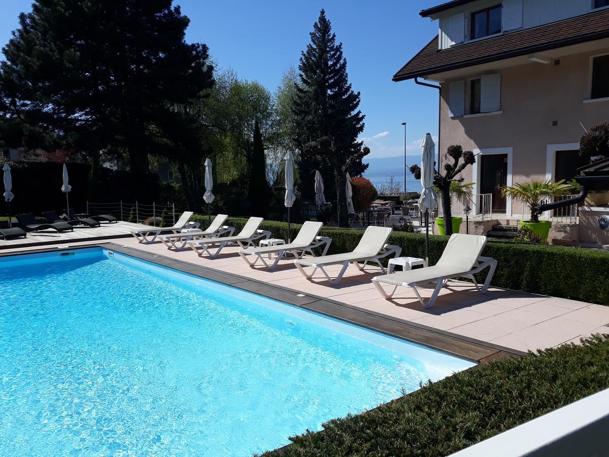 L'Oasis Hotel Évian-les-Bains Buitenkant foto