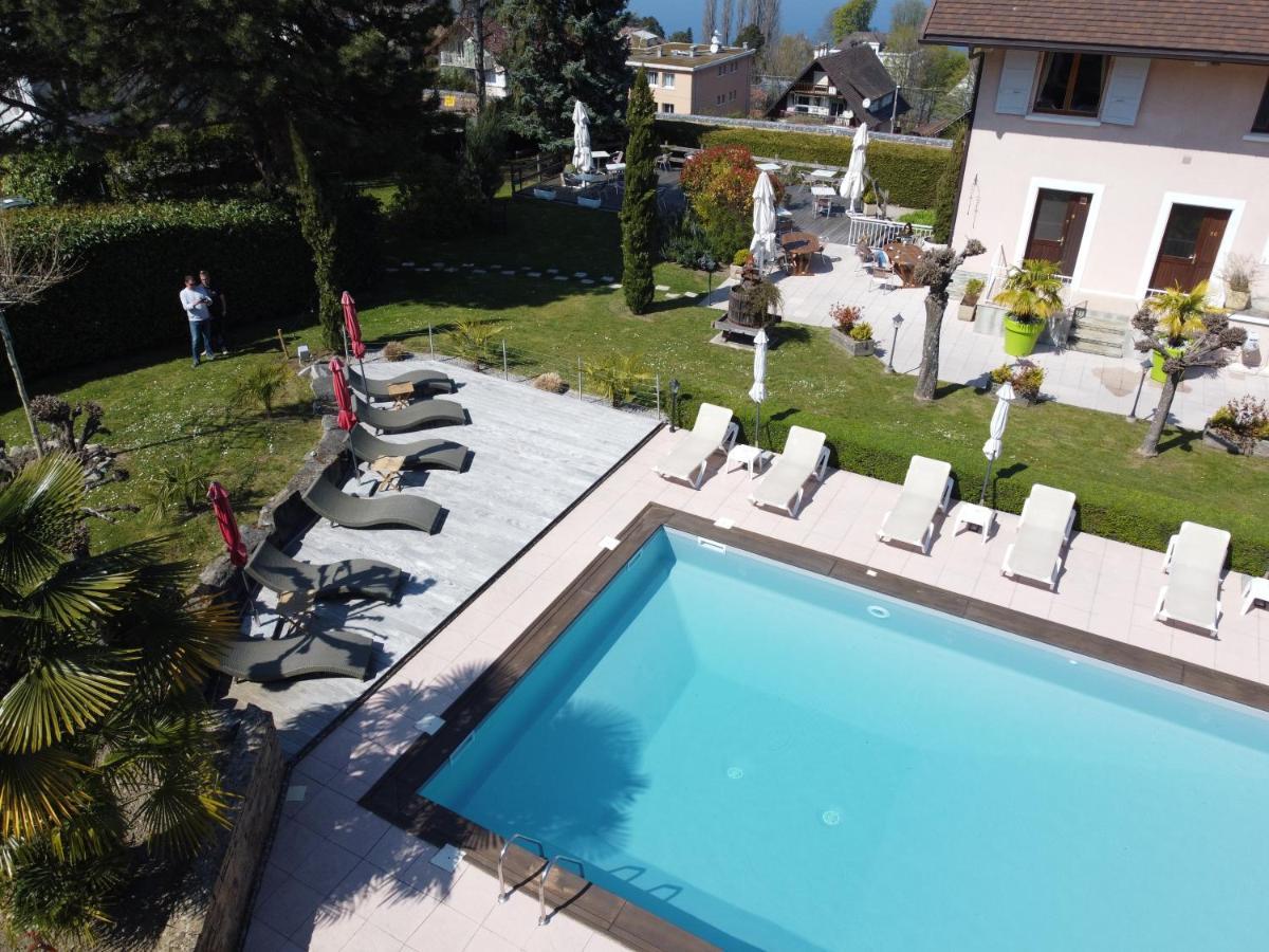 L'Oasis Hotel Évian-les-Bains Buitenkant foto